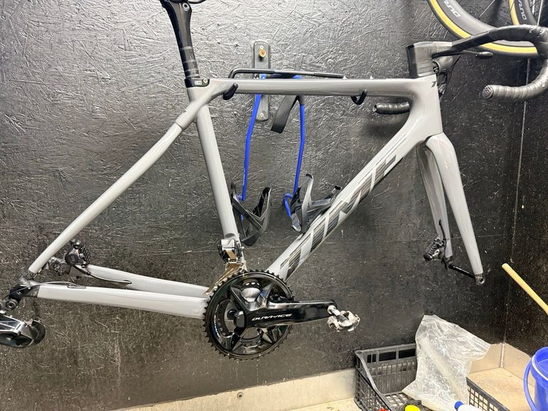 Used Time Alpe d'huez Frameset 2025 Road & Gravel, Light Gray — image 3 of 3