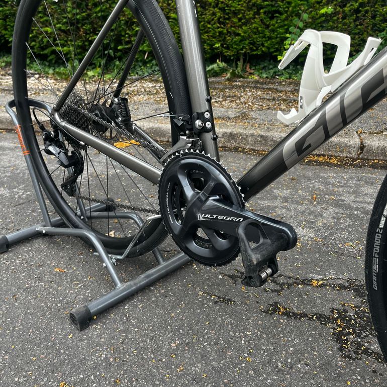 Used Giant Contend SL 1 Disc 2021 2021 Road & Gravel, Light Gray — image 5 of 9