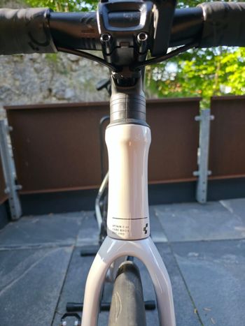 Used CUBE ATTAIN C:62, SLX 2025 2025 Road & Gravel, White — image 8 of 11