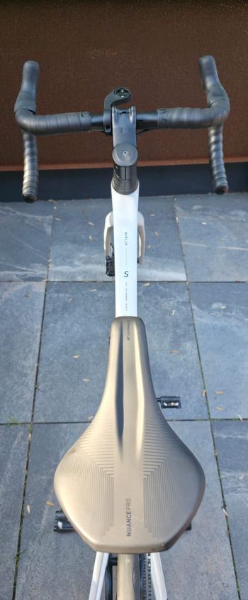 Used CUBE ATTAIN C:62, SLX 2025 2025 Road & Gravel, White — image 10 of 11