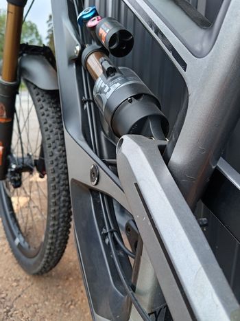 Used YT Industries CF SRAM X01 2018 Mountainbike, Light Gray — image 9 of 25