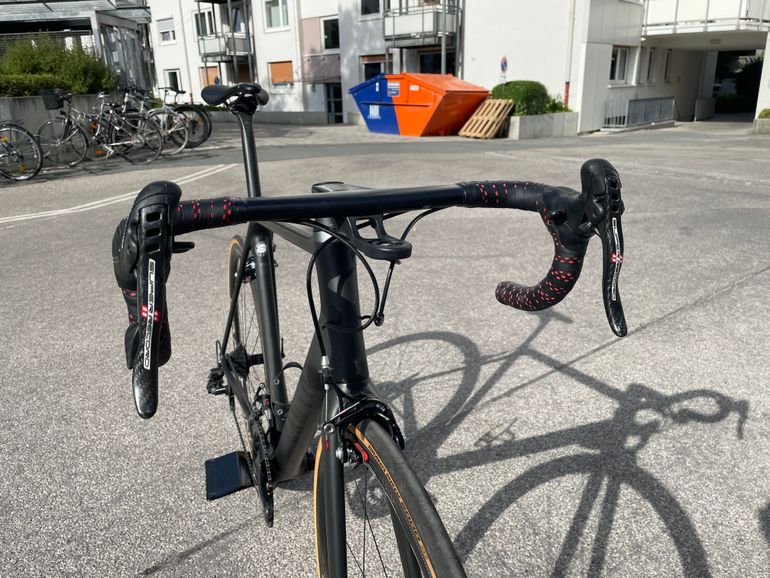 Used Canyon Ultimate CF SLX 9.0 LTD 2018 Campa Super Record Bora One 2018 Road & Gravel, Black — image 8 of 17