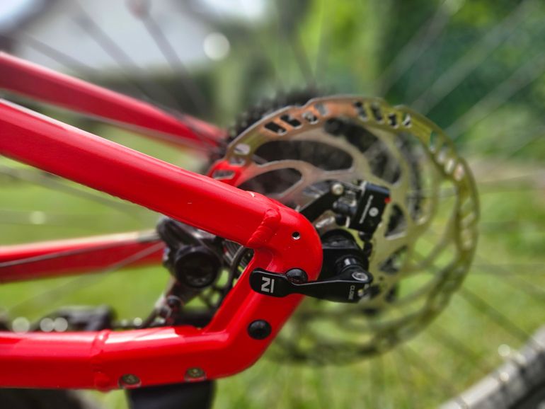 Used Riese & Müller Delite mountain touring 2023 2023 Mountainbike, Red — image 6 of 8