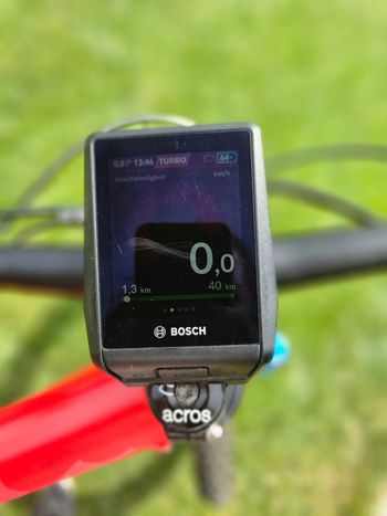 Used Riese & Müller Delite mountain touring 2023 2023 Mountainbike, Red — image 2 of 8