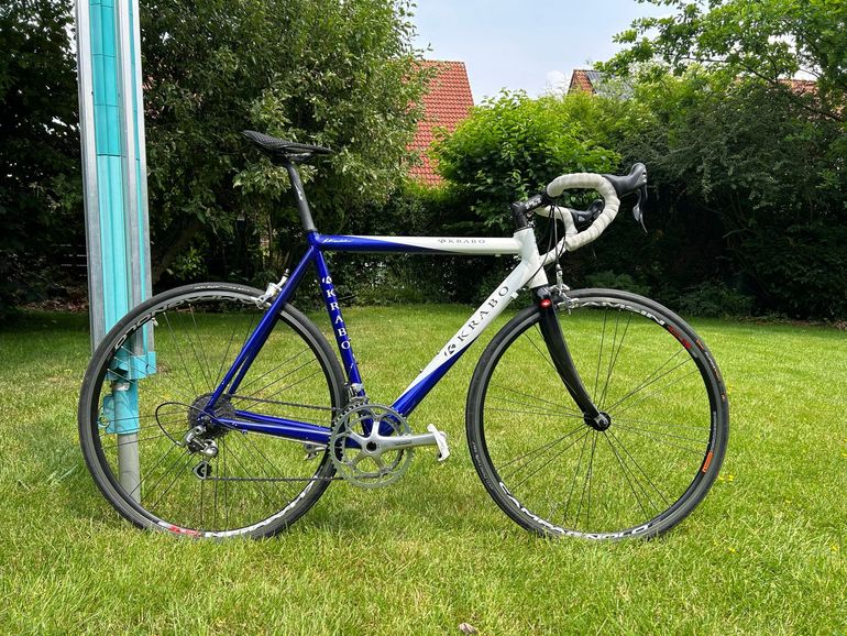 Used krabo Krabo Custom Campagnolo Chorus 2001 Road & Gravel, Blue — image 1 of 11