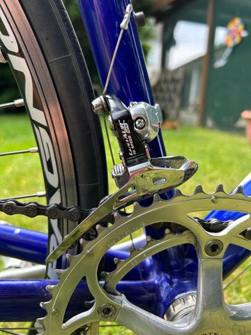 Gebrauchtes Krabo Custom Campagnolo Chorus 2001 Road & Gravel, Blau — Bild 7 von 11