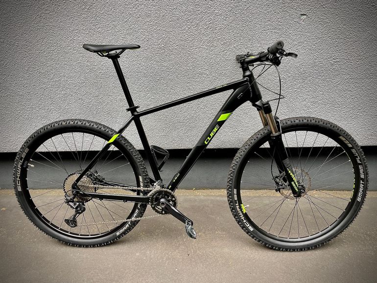 Used CUBE Reaction Shimano Deore XT 2020 Mountainbike, Black, 29 — image 1 of 9