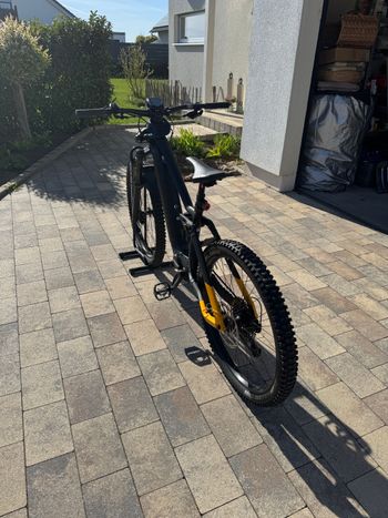 Used Haibike Nduro 6 2022 2022 Mountainbike, Black, 29 — image 7 of 8