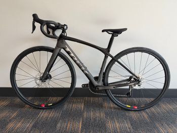 Used Trek Domane SLR 7 Gen 3 2023 2023 Road & Gravel, Black — image 7 of 9