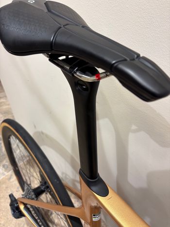Used Cervélo CERVELO SOLOIST SRAM FORCE AXS GOLD BLACK · SIZE 61 2025 Road & Gravel, Orange — image 5 of 5