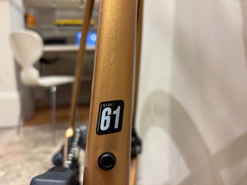Used Cervélo CERVELO SOLOIST SRAM FORCE AXS GOLD BLACK · SIZE 61 2025 Road & Gravel, Orange — image 4 of 5