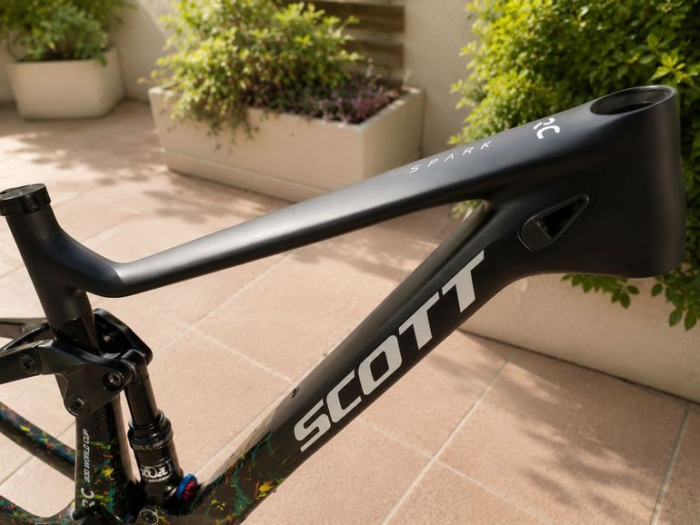 Used SCOTT SPARK RC WORD CUP SCOTT SPARK RC WORD CUP Custom Frameset 2021 Mountainbike, Black — image 3 of 10