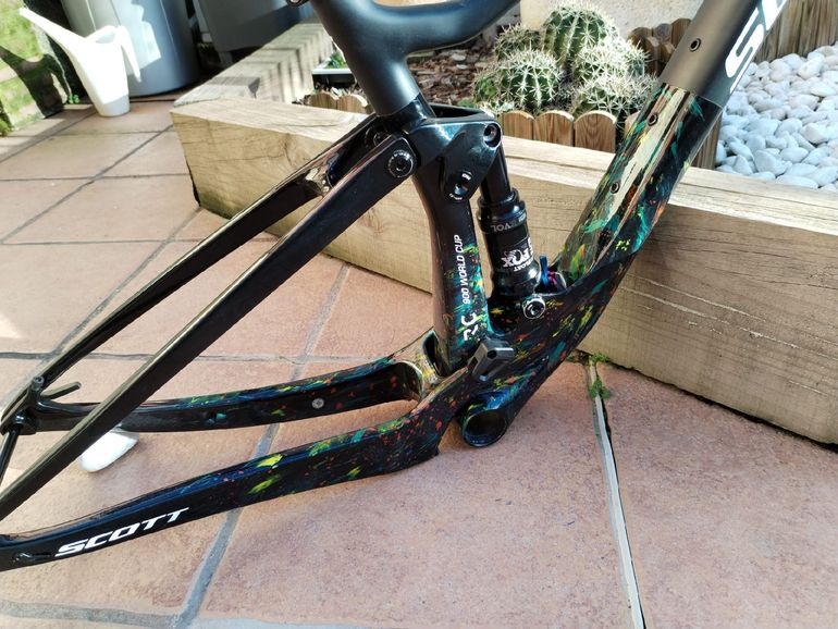 Used SCOTT SPARK RC WORD CUP SCOTT SPARK RC WORD CUP Custom Frameset 2021 Mountainbike, Black — image 6 of 10