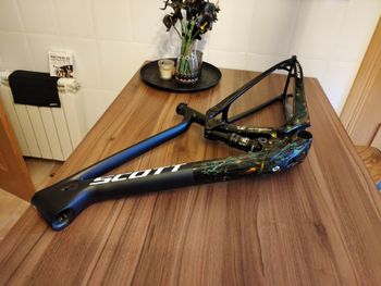 Used SCOTT SPARK RC WORD CUP SCOTT SPARK RC WORD CUP Custom Frameset 2021 Mountainbike, Black — image 10 of 10