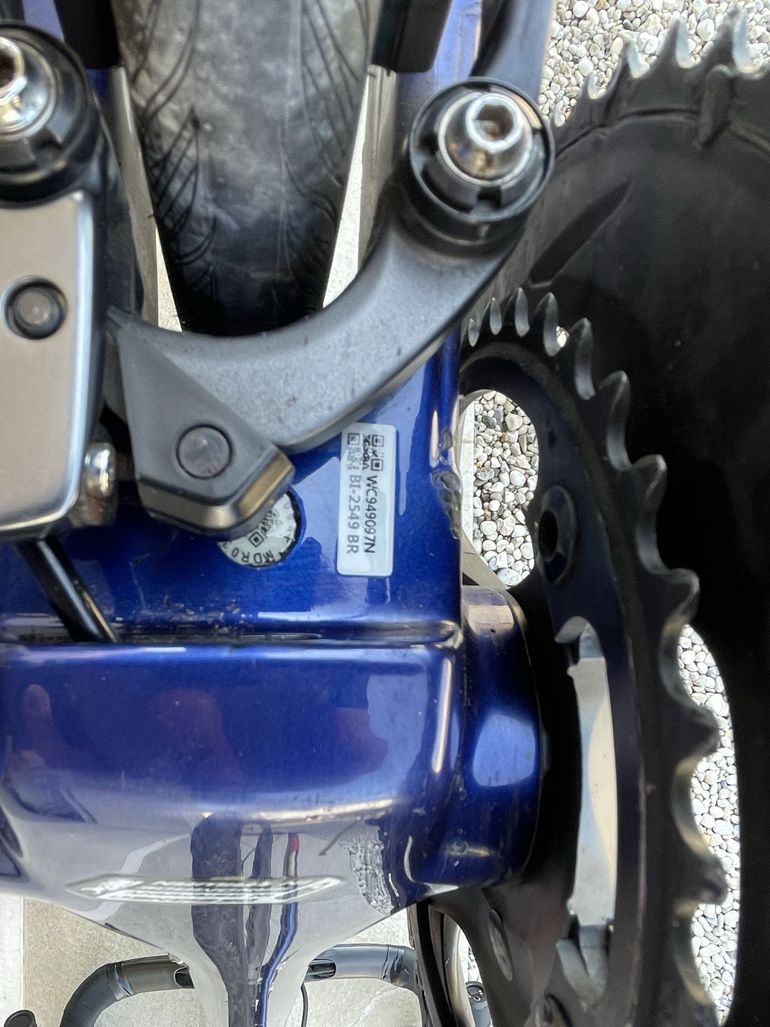 Gebrauchtes Merida REACTO 8000-E 2020 2020 Road & Gravel, Blau — Bild 8 von 9
