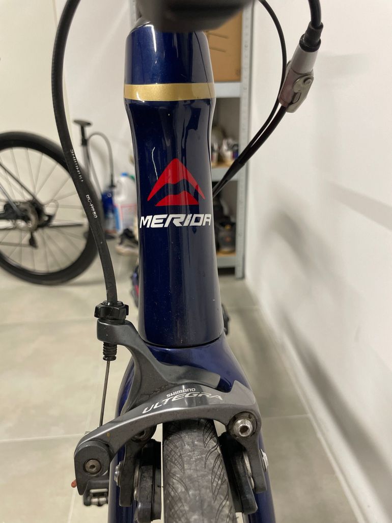 Used Merida REACTO 8000-E 2020 2020 Road & Gravel, Blue — image 7 of 7