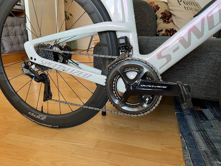 Used Specialized S-Works Shiv Disc 2022 2022 Road & Gravel, White — image 3 of 7