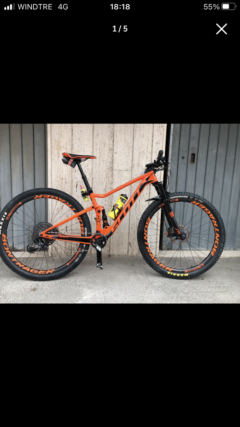 Used Scott Spark RC 900 Team 2019 2019 Mountainbike, Orange, 29 — image 2 of 5