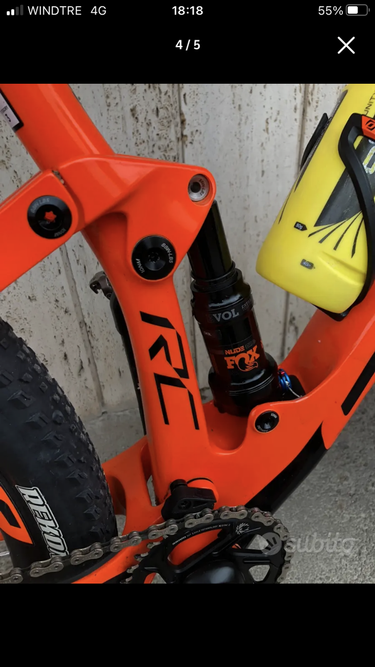 Used Scott Spark RC 900 Team 2019 2019 Mountainbike, Orange, 29 — image 5 of 5