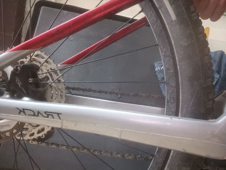 Used Megamo Track Shimano Deore XT 2026 Mountainbike, Light Gray — image 4 of 5