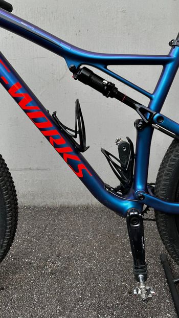 Used Specialized Men's S-Works Epic 2019 2019 Mountainbike, Blue, 29 — image 4 of 9