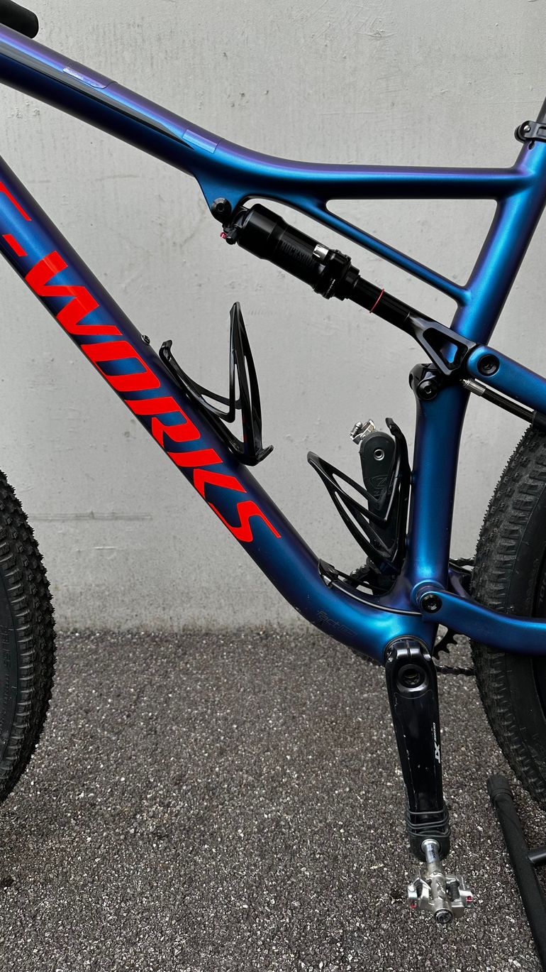 Used Specialized Men's S-Works Epic 2019 2019 Mountainbike, Blue, 29 — image 4 of 9