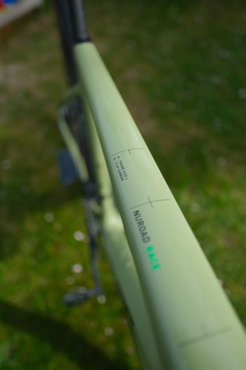 Used CUBE Nuroad Shimano GRX Di2 2022 Road & Gravel, Green — image 9 of 13