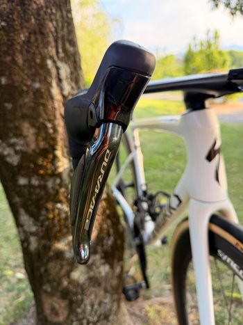 Used Specialized S-Works Tarmac SL8 - Shimano Dura-Ace Di2 2025 2025 Road & Gravel, White — image 10 of 11
