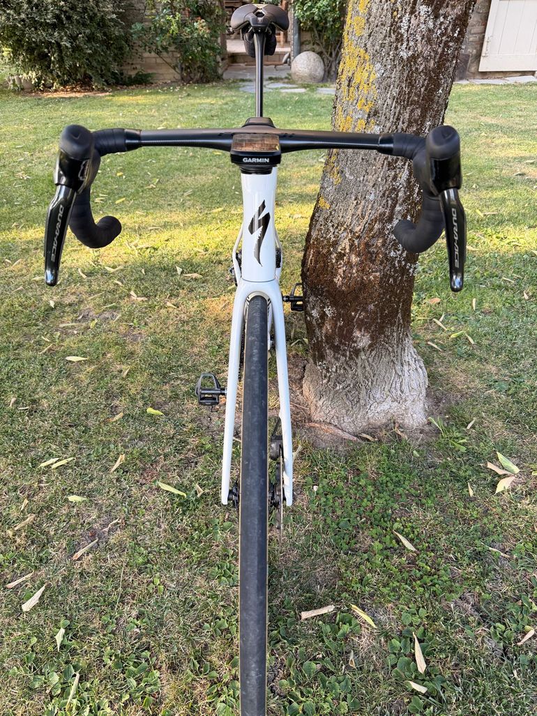 Used Specialized S-Works Tarmac SL8 - Shimano Dura-Ace Di2 2025 2025 Road & Gravel, White — image 4 of 11