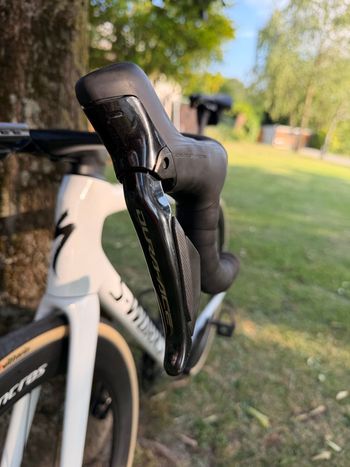 Used Specialized S-Works Tarmac SL8 - Shimano Dura-Ace Di2 2025 2025 Road & Gravel, White — image 9 of 11