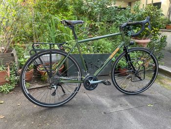 Used Genesis Tour De Fer 30 2023 2023 Road & Gravel, Green — image 2 of 16