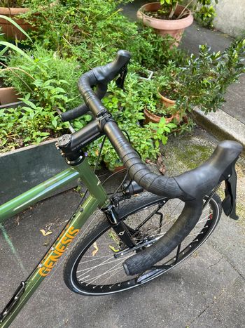 Used Genesis Tour De Fer 30 2023 2023 Road & Gravel, Green — image 10 of 16
