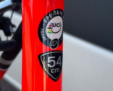 Used Specialized S Works Custom Shimano Dura Ace Di2 2016 Road & Gravel, Orange — image 4 of 5