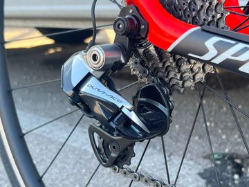 Used Specialized S Works Custom Shimano Dura Ace Di2 2016 Road & Gravel, Orange — image 3 of 5