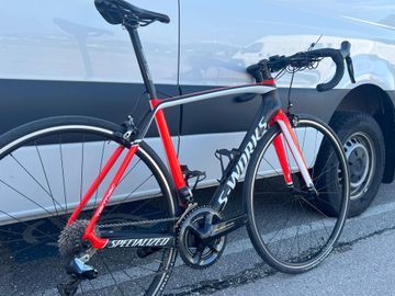 Used Specialized S Works Custom Shimano Dura Ace Di2 2016 Road & Gravel, Orange — image 5 of 5