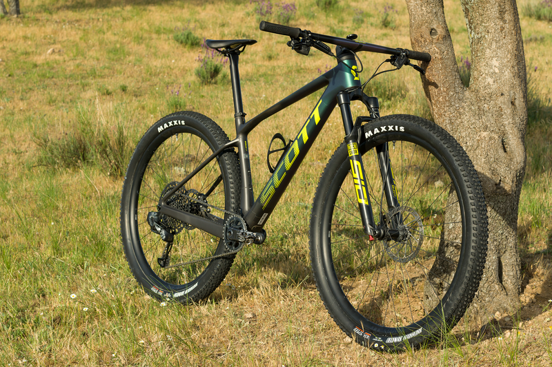 Scott Scale RC World Cup 2024 2024 Mountainbike usato, Verde — immagine 4 di 10