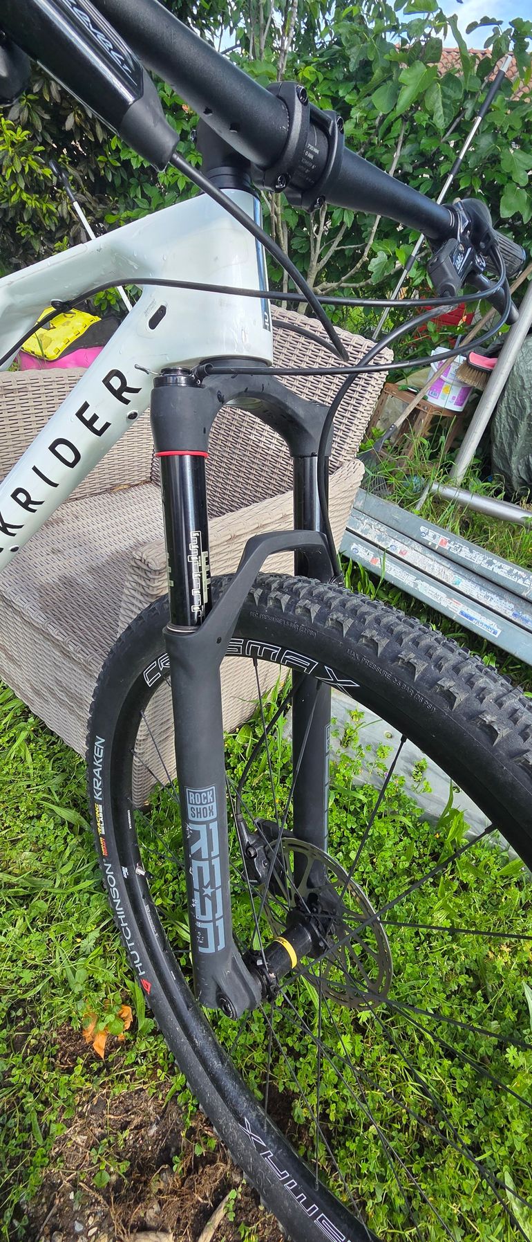 Used ROCKRIDER Fc900s 2025 Mountainbike, White — image 4 of 6