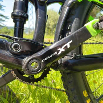 Used Giant Giant Trance 1.5 LTD 2019 Mountainbike, Green — image 12 of 20