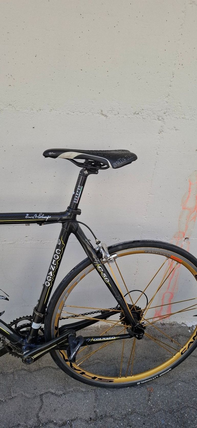 Used Colnago Colnago Custom Campagnolo Chorus 2008 Road & Gravel, Black — image 6 of 11