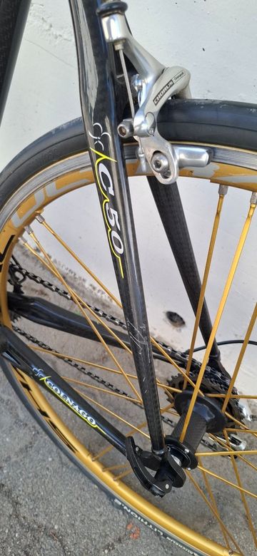 Used Colnago Custom Campagnolo Chorus 2008 Road & Gravel, Black — image 10 of 11