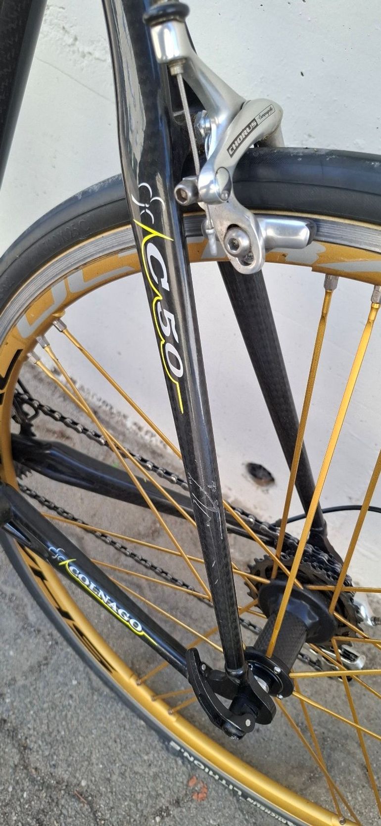 Used Colnago Colnago Custom Campagnolo Chorus 2008 Road & Gravel, Black — image 10 of 11