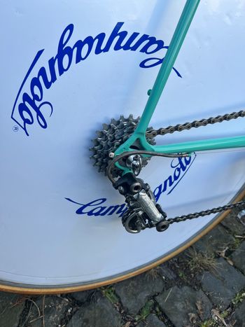 Used Bianchi Specialissima Chrono TT 1981 Road & Gravel, Green — image 4 of 13