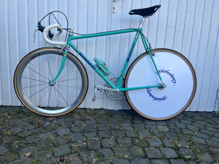 Used Bianchi Specialissima Chrono TT 1981 Road & Gravel, Green — image 10 of 13