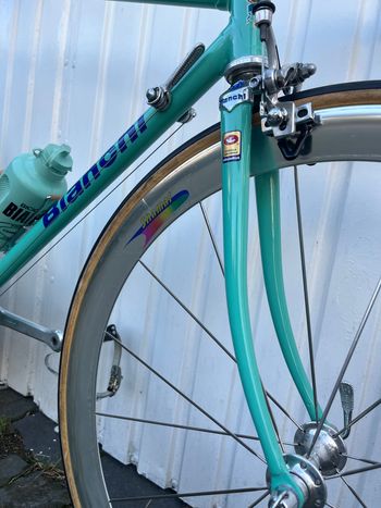 Used Bianchi Specialissima Chrono TT 1981 Road & Gravel, Green — image 8 of 13