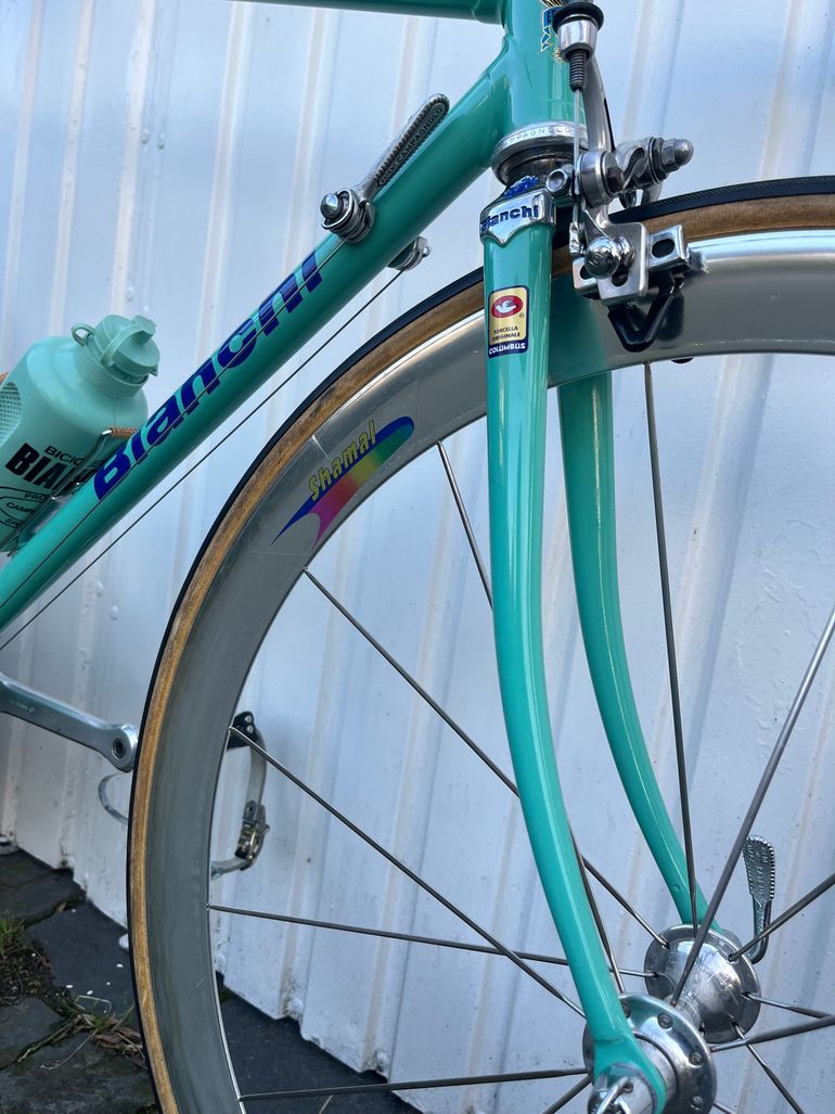Used Bianchi Specialissima Chrono TT 1981 Road & Gravel, Green — image 8 of 13