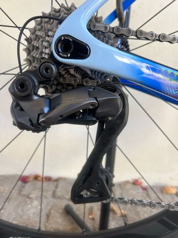 Used Factor OSTRO VAM Shimano Ultegra Di2 8170 2023 2023 Road & Gravel, Blue — image 4 of 15