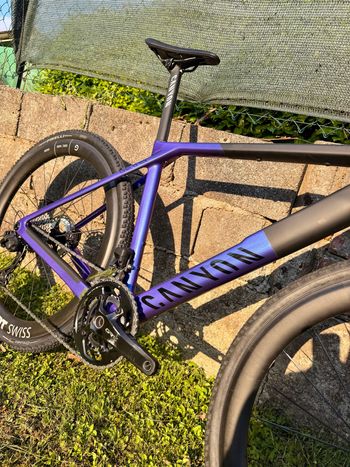 Used Canyon Grail CF SLX 8 Di2 2026 Frameset 2026 Road & Gravel, Purple — image 2 of 5