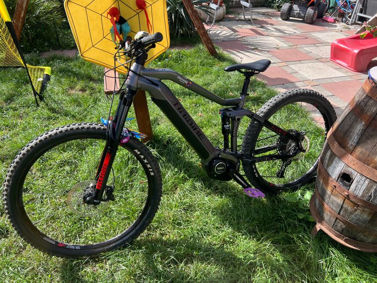 Used Haibike AllMtn 2 2024 2024 Mountainbike, Gris claro — image 4 of 4