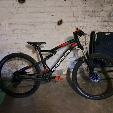 Used ROCKRIDER Full suspension Microshift 2024 Mountainbike, Black — image 7 of 7