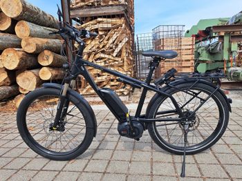 Used E-Bike Riese & Müller 25km/h guter Zustand Lieferung mögl. E-Bike Riese & Müller 25km/h guter Zustand Lieferung mögl. Custom Shimano Ultegra Di2 2024 Road & Gravel, Black — image 2 of 7